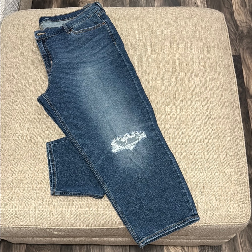 Old Navy Mid-Rise Boyfriend Loose Jeans Size 18 Petite
